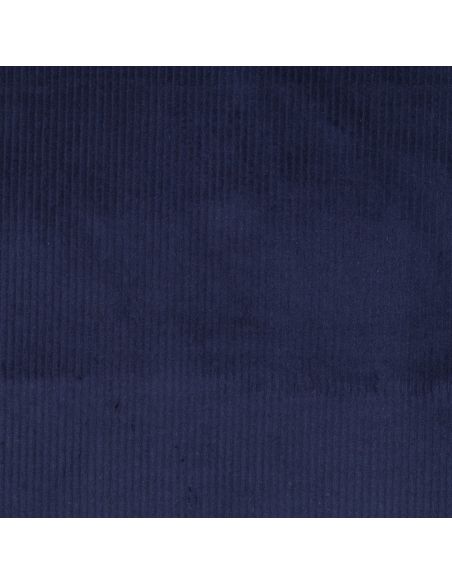 Tejido de pana de algodón - Azul marino