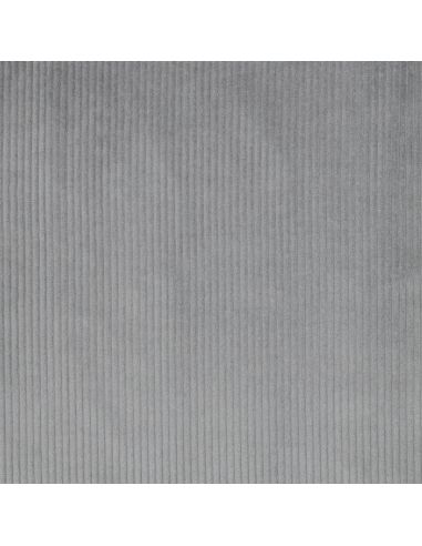 Tejido de pana de algodón - Gris