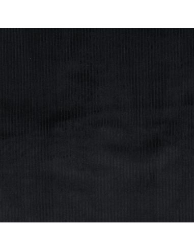 Tejido de pana de algodón - Negro