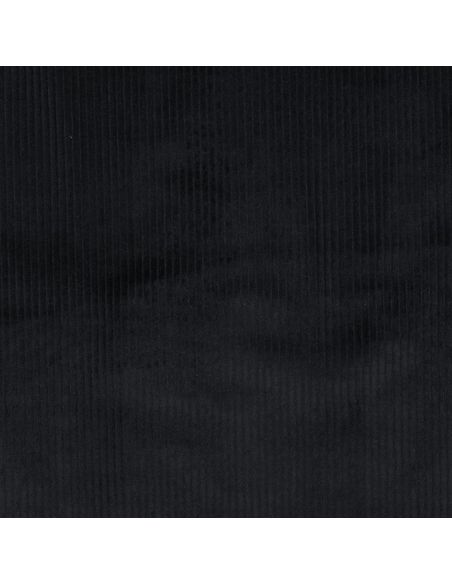 Tejido de pana de algodón - Negro