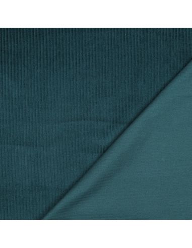 Tejido de pana de algodón - Verde esmeralda
