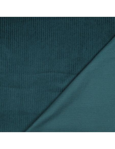Tejido de pana de algodón - Verde esmeralda