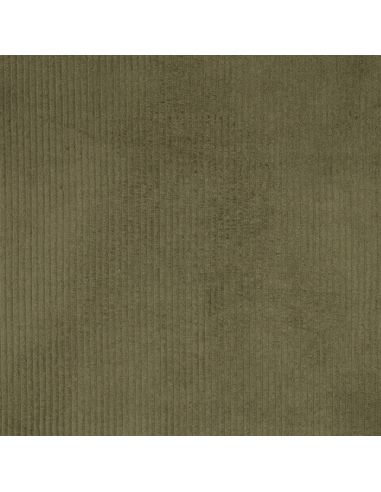 Tejido de pana de algodón - Verde militar