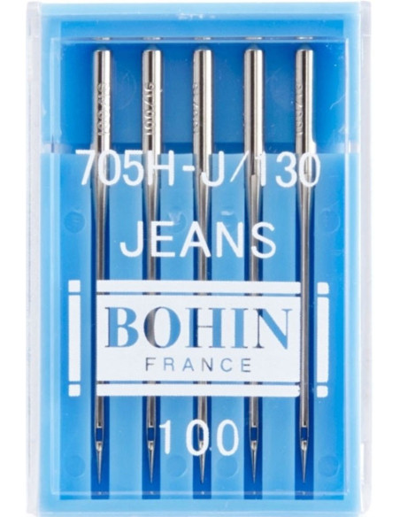 Agujas de máquina especial para jeans Bohin