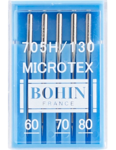 Agujas máquina microtex Bohin