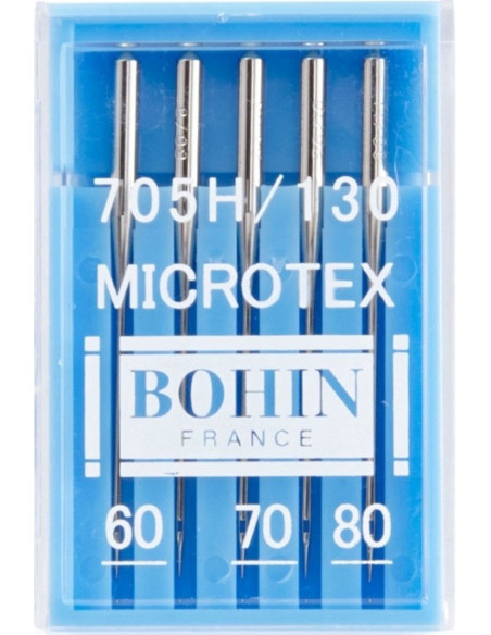 Agujas máquina microtex Bohin
