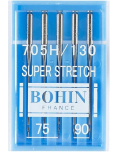 Agujas de máquina especial para telas elásticas Bohin