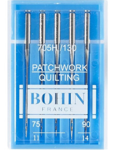 Agujas de máquina especial para patchwork y quilting Bohin