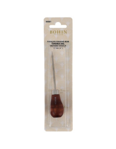 Punzón mango forma de pera en madera Bohin 2