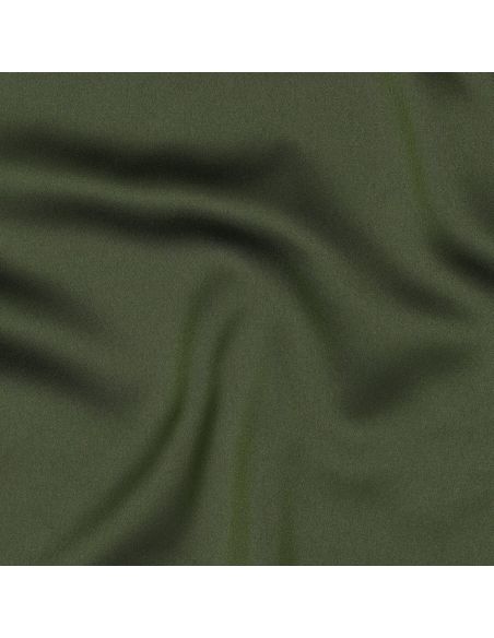 Tela de satén real - Verde oscuro