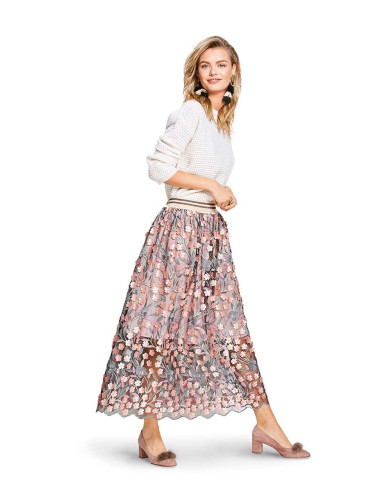Patrón de falda - Burda 6357