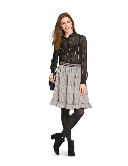 Patrón de falda - Burda 6357