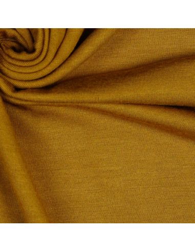 Tejido de punto tencel modal - Mostaza
