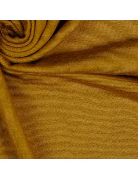 Tejido de punto tencel modal - Mostaza
