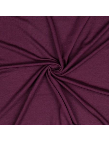 Tejido de punto tencel modal - Berenjena