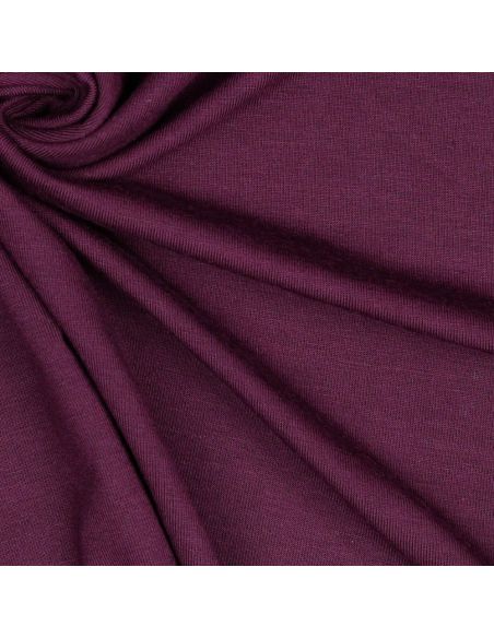Tejido de punto tencel modal - Berenjena