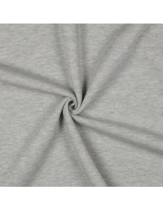 Tejido de sudadera con brillo - Gris