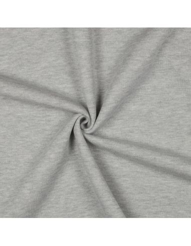 Tejido de sudadera con brillo - Gris