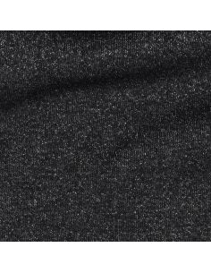 Tejido de sudadera con brillo - Negro 2