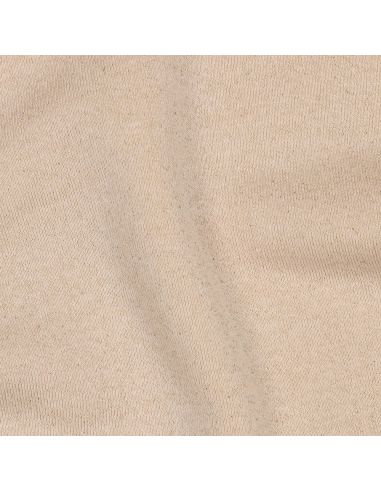 Tejido de sudadera con brillo - Arena