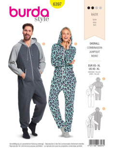 Patrón de combinación - Burda 6397