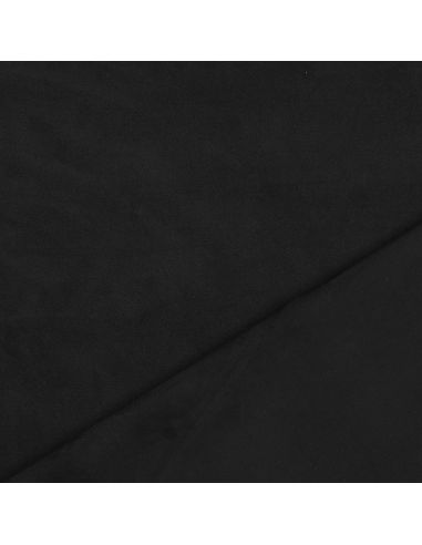 Tejido de ante elástico - Negro