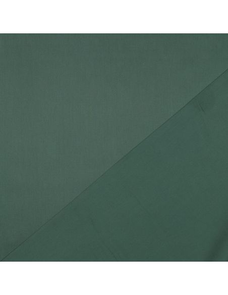 Tejido de satén de algodón - Verde oscuro