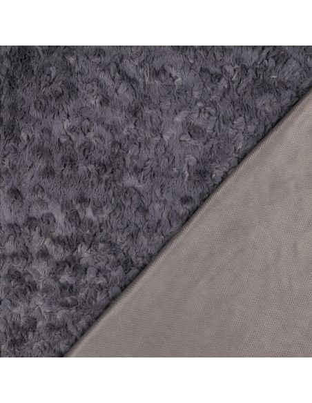 Tejido de piel sintética - Gris