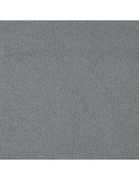 Tejido polar Teddy de doble cara - Gris azul