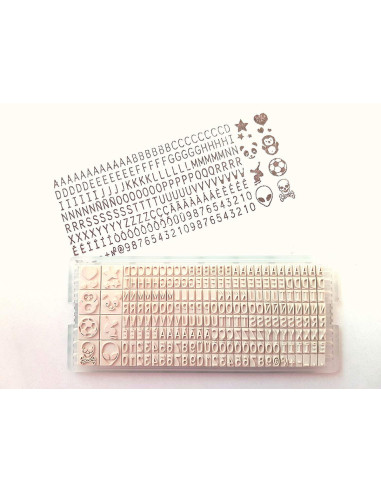 Sello marcador personalizable para ropa y libros Mine