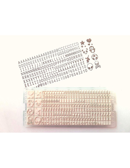 Sello marcador personalizable para ropa y libros Mine