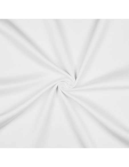 Tejido micro satén tacto seda - Blanco roto