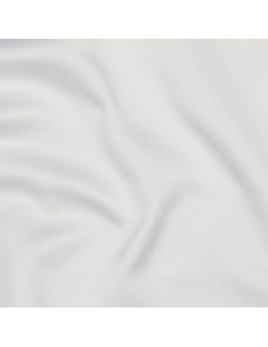 Tejido micro satén tacto seda - Blanco roto