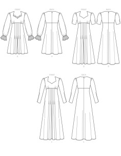 Patrón de vestido - Butterick 6586 2