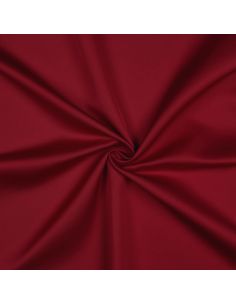 Tejido micro satén tacto seda - Rojo oscuro