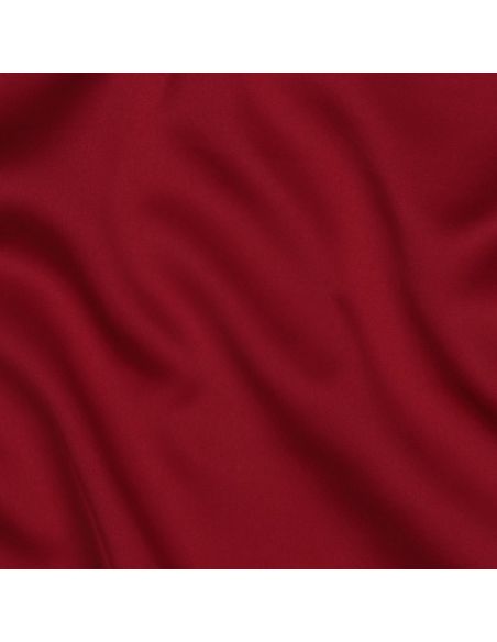 Tejido micro satén tacto seda - Rojo oscuro