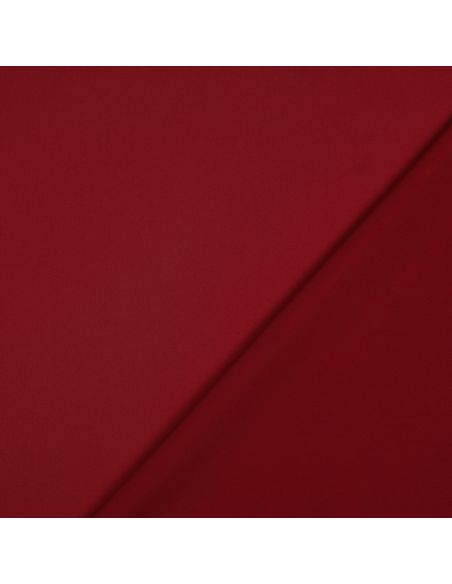 Tejido micro satén tacto seda - Rojo oscuro