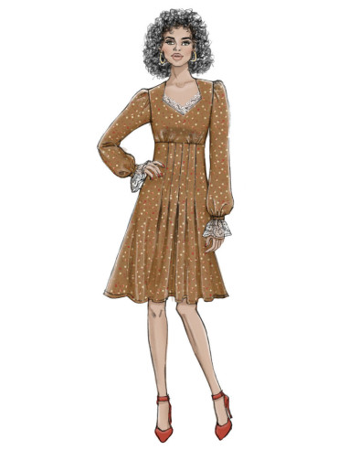 Patrón de vestido - Butterick 6586