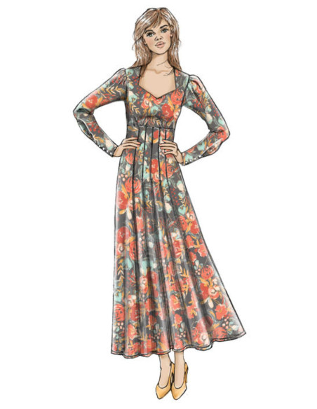 Patrón de vestido - Butterick 6586