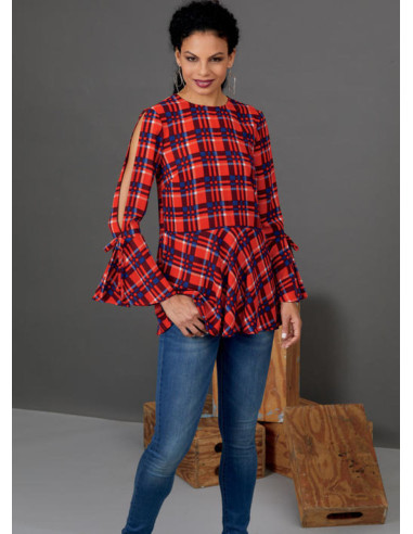 Patrón de blusa - Butterick 6592