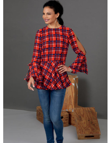 Patrón de blusa - Butterick 6592