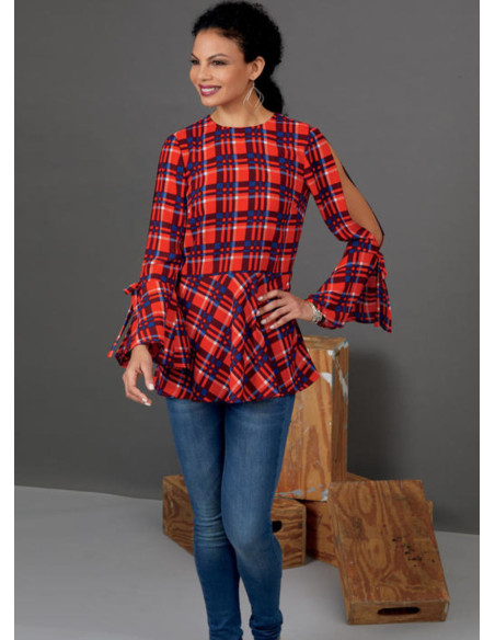 Patrón de blusa - Butterick 6592