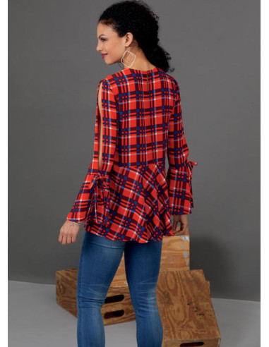 Patrón de blusa - Butterick 6592