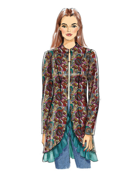 Patrón de chaqueta - Butterick 6602