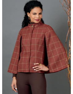 Patrón de capa - Butterick 6603