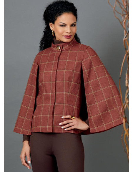 Patrón de capa - Butterick 6603