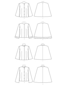 Patrón de capa - Butterick 6603 2