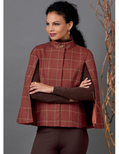 Patrón de capa - Butterick 6603