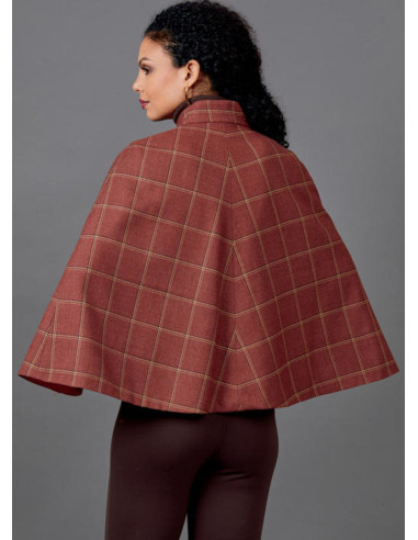 Patrón de capa - Butterick 6603