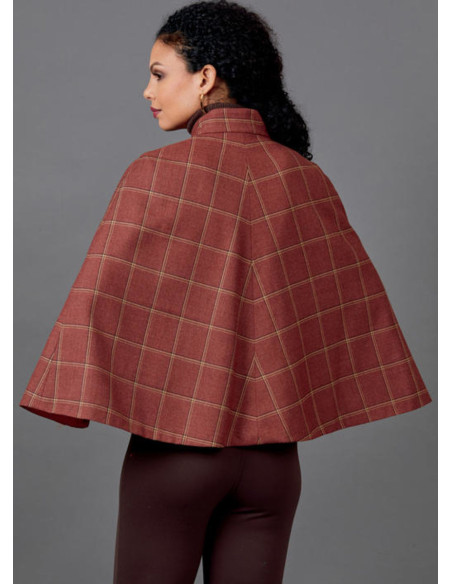 Patrón de capa - Butterick 6603